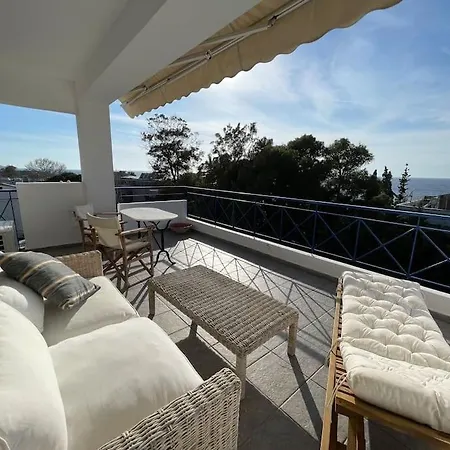 Beautiful Villa 100M From The Sea Anavyssos Exterior photo